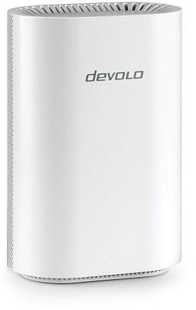 devolo WiFi 7 Mesh BE9300 Tri-Band Erweiterung, Highspeed Mesh-WLAN-System, WLAN-Verstärker, bis zu 9.300 Mbit/s, 2,5 Gbit/s-LAN-Anschluss, weiß
