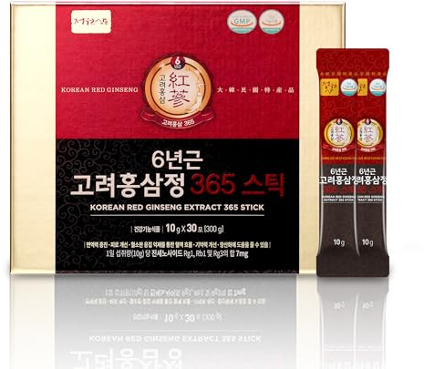 6 Years Red Ginseng 365 Stick
