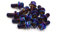 sourcing map 12stk Titan Legierung Motorrad Sechskant Schrauben Bunte M6 x 10mm DE