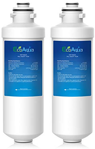 EcoAqua EWF-8007A Water Filter Replacement Compatible with Lincat FC04 FilterFlow Automatic Water Boiler FX Series; Including EB3FX, EB4FX, EB6FX, EB6TFX, EB3FX/PB, EB3FX/TT (2)