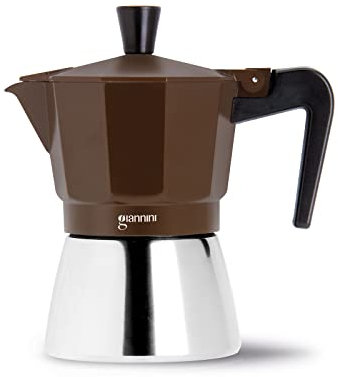 Giannini Caffettiera NINA INDUZIONE Formato 3 tazze Alluminio Adatta a induzione