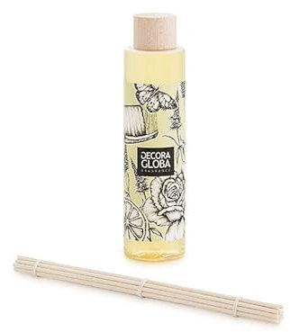 DECORAGLOBA - Raumduft Diffuser - Nachfüller für Duftdiffusor 250ml - Zitronengras Duft - Zimmerduft - Raumduft Refill