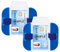 GOGO Lot de 2 Porte-badges SIA haute visibilité Porte-badge brassard
