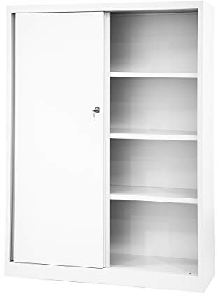 Bisley LIGHT Schiebetürenschrank, Extra breit