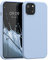 kwmobile Case Compatible with Apple iPhone 13 Case - TPU Silicone Phone Cover with Soft Finish - Light Blue Matte