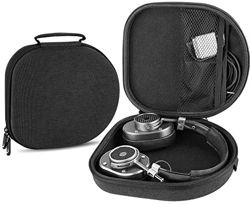 Linkidea Headphones Carrying Case Compatible with Bose QC45, JBL Tune760NC, Sony WH-1000XM4, B&O H95 Protective Hard Shell Travel Bag with Cable, Charger Storage (Grey)