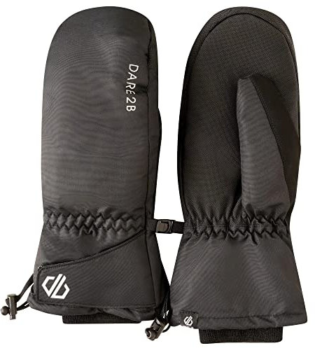 Dare 2b Mens Veracity II Insulated Padded Winter Mittens, ARED 5000 Waterproof & Breathable Inner Gloves with Textured Palm for Grip - Prefct for Winter Sports