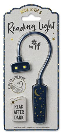 Book Lover's Reading Light - Moon & Stars