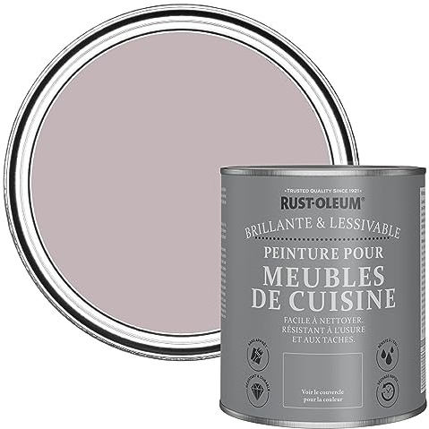 Rust-Oleum Purple Kitchen Cupboard Paint in Gloss Finish - Lilac Wine 750ml