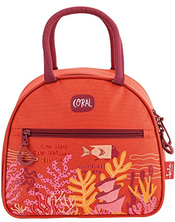 Jata Hogar HPOR7051 - Bolsa térmica porta alimentos de 7 L. Bolsa comida trabajo. Interior aislante frío/calor. Elaborada a partir de plástico reciclado. Medidas: 25 x 16 x 22,5 cm