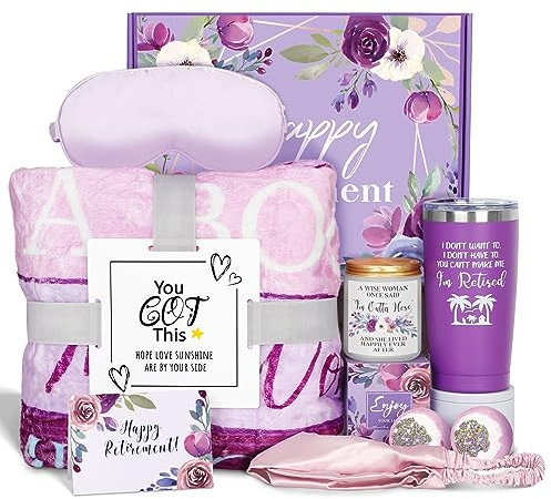 Ruhestandsgeschenk für Frau mit Decke, beste Ruhestandsgeschenkidee für Freunde, Chef, Lehrer, Krankenschwestern, Mutter, Oma, Abschiedsgeschenk für Kollegen, lustiges Ruhestandsgeschenk für Frauen,