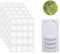 ANNAFRIS Eyelash Extension Holder Glue Holder Plastic Platform for Eyelash Extension Tool Reusable Pallet(Lash Platform-White)