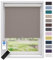 EFIXS Thermorollo White Reflex, Breiten: 40-240, Höhe bis 275 cm, Hier 240 x 190 cm (BxH) Graubeige, Verdunklungsrollo, Kettenzug, Springrollo, Motor