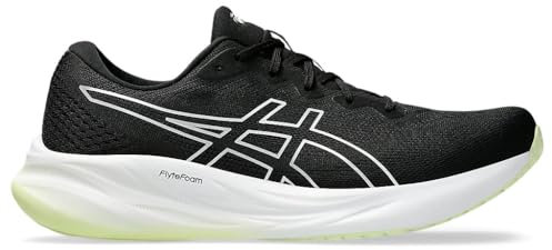 ASICS Gel-Pulse 15, Sneaker Hombre, Negro/Plata Pura, 42.5 EU