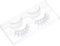 Faux de cils blancs, cils pour les yeux blancs d'Halloween, maquillage de la fête naturelle Masquerade pour les cils pour le cosplay, les mascarades, les fêtes costumées, les séances photo