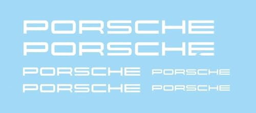 Generisch Adesivo adesivo per pinza freno auto bianco compatibile con pinza freno Porsche (bianco)