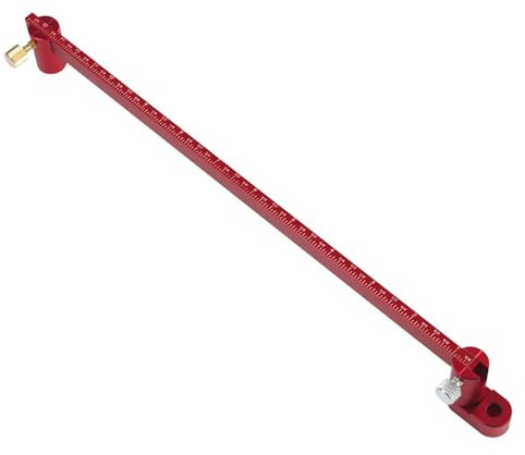 NIHENHAO Anreißnadel für Holzbearbeitung, 550 mm, verstellbares Markierungslineal, Zeichenwerkzeug für Zimmerei, Anreißinstrument mit großem Durchmesser