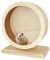 Hamsterrad aus Holz für kleine Haustiere: WIYETY Stiller Hamsterrad, Geräuscharmes Hamster Laufrad für Ruhe und Bewegung, Bogie Wheel für andere kleine Haustiere (S, Φ/ 15 cm)