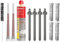 Schwerlastbefestigung SET M8x110mm EDELSTAHL A4 - FISCHER Montagemörtel VL300 T + 4 Gewindestangen + 4 Siebhülsen 12x85mm + Zylinderbürste/Klebeanker Ankerstangen