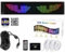 Yeux LED pour Camion et Voiture - Devil Eyes - Grand écran LED Flexible programmable - pour Bricolage de Voiture - Lampe LED Dynamique - Écran Doux