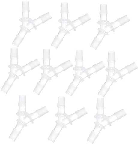 GETAJGHSD 10stücke Kunststoff Garten Y-geformte Wasser-verbindungsadapter Wasserschlauch-teile