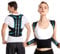 Posture correction belt for men and women, back support posture correction belt with breathable adjustable shoulder straps for improved lumbar support belt, back support to prevent hunchbacks（S）