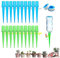 22 Piezas Riego por Goteo Automático Kit, Sistema de riego Ajustable con Interruptor de válvula de Control, Dispensador Agua Plantas, para dispositivos de macetas de interior y exterior