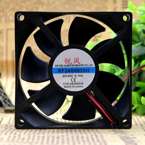 8cm 8025 24V 0.15A RF24S8025H Inverter Tester Silent Fan