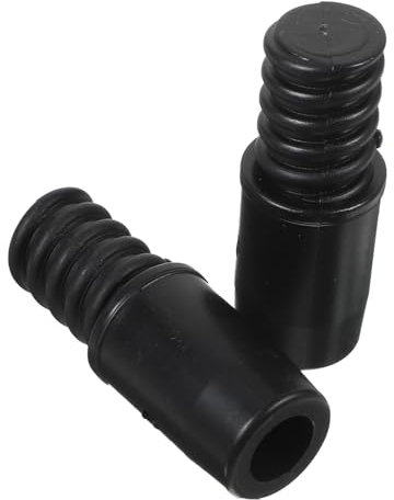 HAKIDZEL 2Stücke Besenstieladapter Gewindeverbindung für Besenstiele und Praktische und Zuverlässige Befestigungen Kompatibel mit Metallstangen zu Installieren