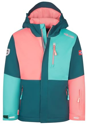 Trollkids Kids Hallingdal Jacket 176, Coral pink