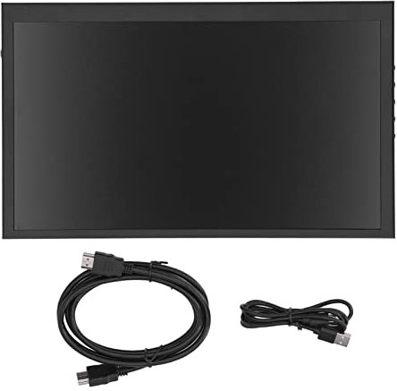 Segrehy 10.1In Moniteur Portable Écran IPS Écran LCD Affichage Haute résolution 1024x600 Angle de visualisation Large pour PC Aluminium Alliage (Écran Tactile)