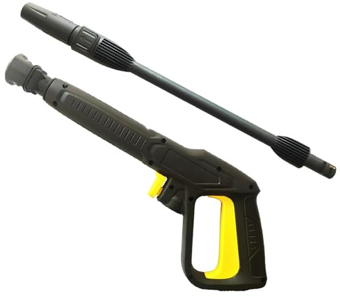 Pyuyan Pistola Pulverizadora de Hidrolimpiadora, Pistola de Pulverización de Repuesto con Lanza Jet, Solo Compatible con los Nuevos Modelos Kärcher K2-K7 con Racores de Manguera Quick Connect