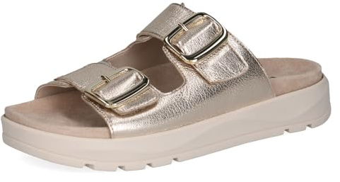 CAPRICE Pantolette 9-27202-46 metallic G-Weite