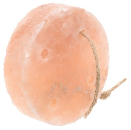 BESPORTBLE Mineral Salzleckblock für Kleine Haustiere Wie Ratten und Kaninchen mit Glatter Oberfläche und Grate Natürlicher Mineralsalzblock für Heimgebrauch