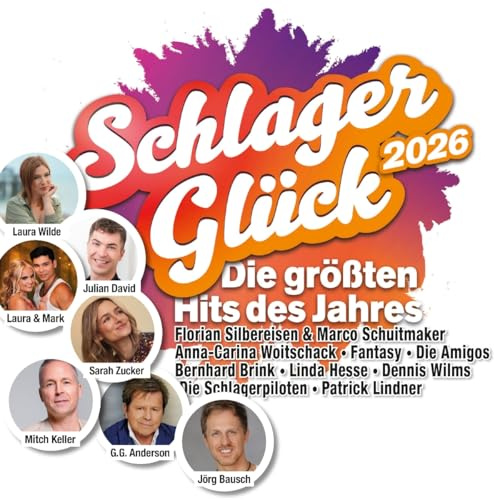 Schlager Glück 2026 - Die größten Hits des Jahres (2CD)