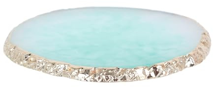 Housoutil Resin Nail Art Paint Palette and Displaying Nail Pieces for Holding Pigments Suitable for Home and Beauty Salon Use by Professionals