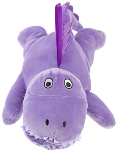 TOYANDONA Funda para Biberón de Peluche Púrpura, Protector Cómodo y Lavable Diseño Adorable para Fiestas de Navidad y Celebraciones