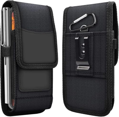 VERTIKAL Sac de ceinture pour Unihertz Tank 2 3S 3 Pro 8849 Tank X Shark 5G Sac banane mousqueton clip passant latéral Housse de protection XXL