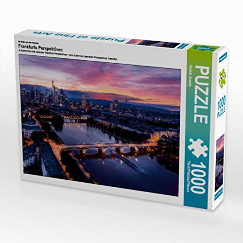 CALVENDO Puzzle Frankfurts Perspektiven 1000 Teile Lege-Größe 64 x 48 cm Foto-Puzzle Bild von Patrick Zasada