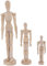 MELARIO Männlich Modellpuppe aus Holz, 11CM, 14CM, 20CM, 30CM (11 cm)