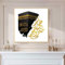 KDSMFA Gedrucktes Wandbild Leinwanddekoration Allah Arabischer Islam Poster der Mekka-Moschee Muslim Minimalist Modern Decorative Wandkunst Bild Home / 60x60cm (kein Rahmen)