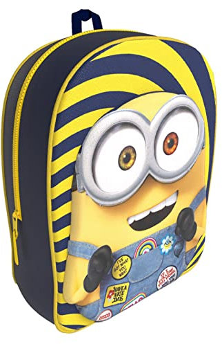 CYPBRANDS Eva Minions Rucksack 30 cm, gelb, Einheitsgröße