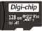 Digi-Chip 128 GB Micro-SD-Speicherkarte Klasse 10 UHS-1 für Instax-Kamera – Instax Mini Evo, Mini LiPlay, Square SQ20 Speicherkarte