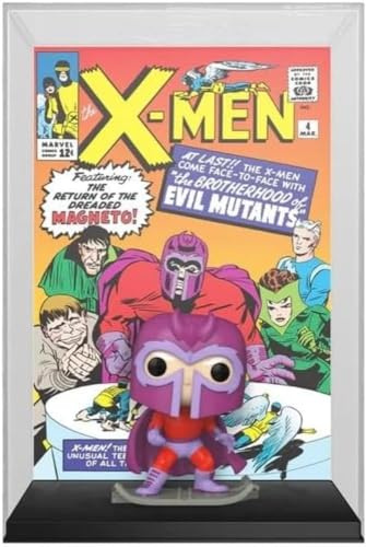Funko POP! Comic Cover: Marvel X-Men 4 - Amazon Exclusive | Offizielles Superheroes Merch - Vinyl Sammelfigur als Regal Deko - Geschenkidee zum Geburtstag für Fans und Sammler