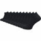 GAWILO Chaussettes basses 100% coton pour femmes (6 ou 10 paires) | Chaussettes courtes sans couture pressante (39-42, Noir - 10 paires)