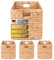 Casa Mina® Aufbewahrungskorb geflochten ideal für alle Regale I Nachhaltiger Seegras Korb geflochten aus Naturmaterial I Flechtkorb mit Griffen I Pflegeleichter, modern geflochtener Korb 27x27x27cm