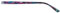 ChangeMe! Brille 1 Paar Wechselbügel 9141-2 - Vollrand, Kunststoff, pink, blau, dunkelgrau mit Glitzer, Unisex-Erwachsene, Modebewusste Brillenträger