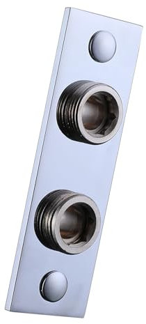 ENKI, P32, Easy Fix Wall Plate for Exposed Mini Thermostatic Shower Valves, Chrome