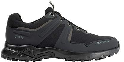 Mammut Ultimate Pro Low GTX Women | Wanderschuhe für Damen, Wasserdichte Sportschuhe für Outdoor, Gore-tex Schuhe, Trekkingschuhe für Leichte Wanderungen, Bergschuhe | Schwarz, 6
