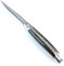 LAGUIOLE en Aubrac Taschenmesser fossile Mooreiche Doppelplatinen japanischer Damaststahl